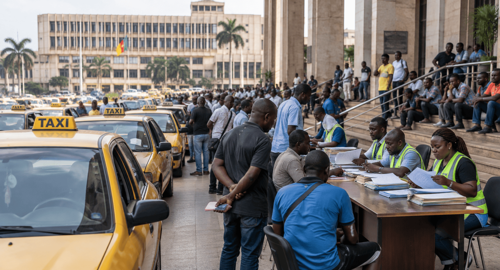 Cameroun : plus de 20 000 taxis identifiés à Yaoundé